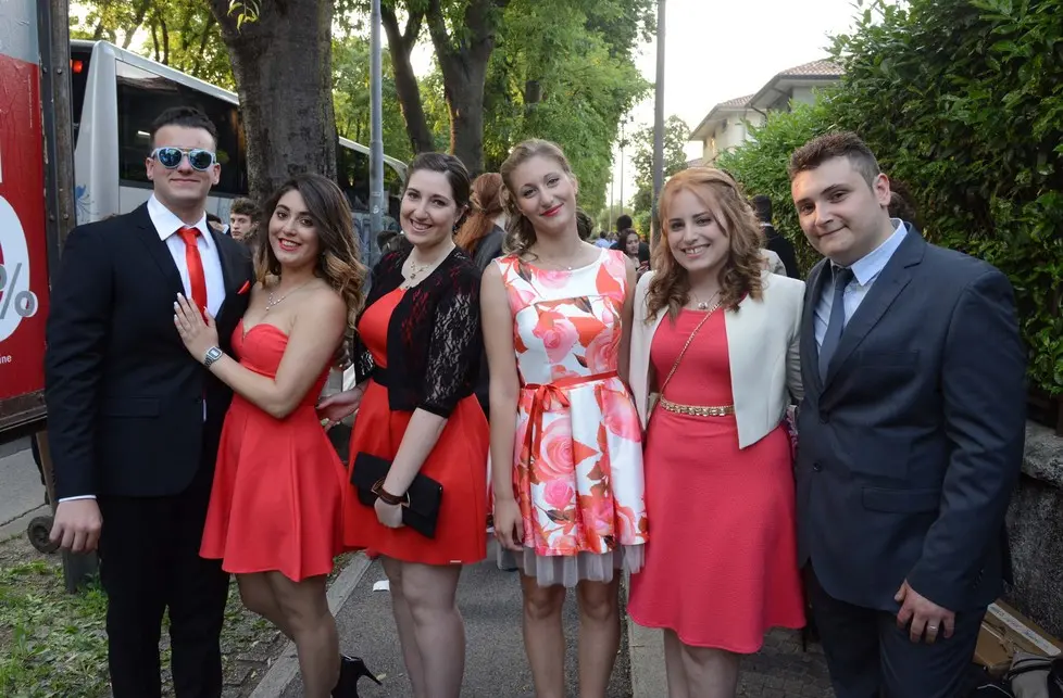 Udine 29 Maggio 2015 matura partenza per la serata infinita © Foto Petrussi TURCO MASSIMO