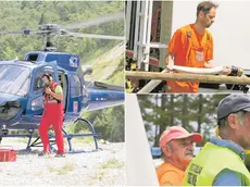 Anche domenica 24 luglio in Val Resia, per contenere l’incendio, sono state impiegate decine di squadre della Protezione civile