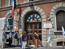 Visita al carcere di San Vittore per verificare le condizioni dei detenuti, Milano 14 Agosto 2024 ANSA/MATTEO CORNER