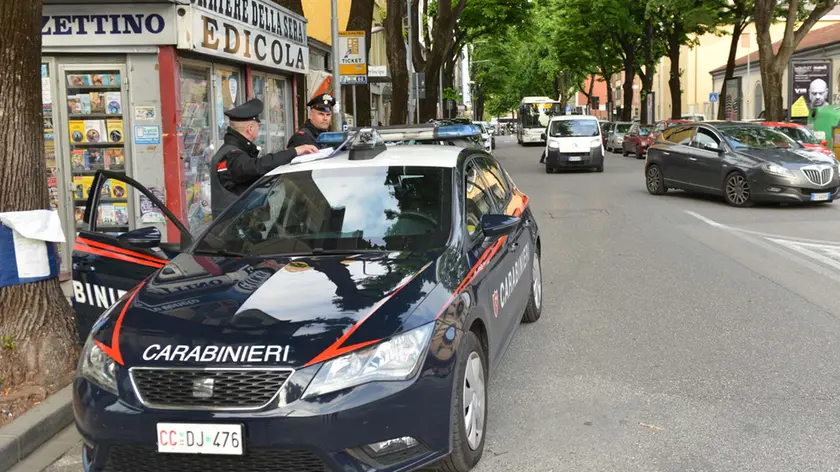 Udine 10 Maggio 2019 controlli cc borgo stazione Agenzia Petrussi foto Massimo Turco