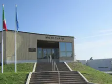 La sede municipale del comune di Vajont