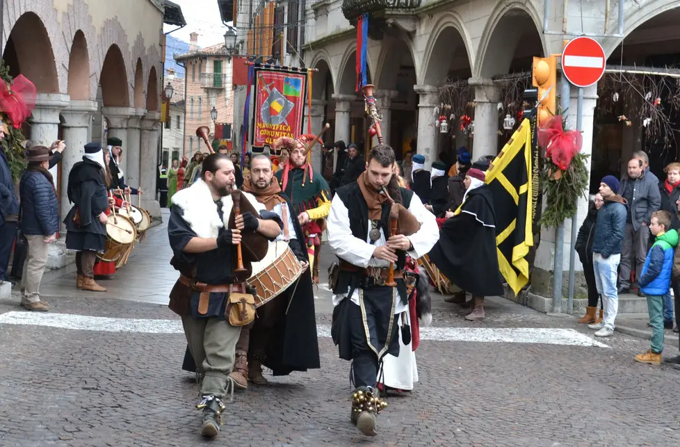 Gemona 6 gennaio 2016 tallero corteo © Petrussi Foto Press - Massimo Turco