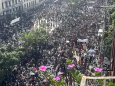 epa11532822 Supporters of Bangladesh Nationalist Party (BNP) gather to attend a mass party rally at the Naya Paltan area, in Dhaka, Bangladesh, 07 August 2024. Thousands of supporters gathered around the office of the Bangladesh Nationalist Party (BNP) in the Naya Paltan area for a mass rally, with the acting chairman Tarique Rahman expected to address virtually. In an address to the nation, Chief of Army Staff General Waker-Uz-Zaman announced on 05 August that Prime Minister Sheikh Hasina has resigned after weeks of unrest and an interim government will be formed to run the country. Bangladeshi President's press secretary announced on 07 August that Muhammad Yunus was chosen to be Bangladesh's interim leader after the resignation of former prime minister Sheikh Hasina. EPA/MONIRUL ALAM