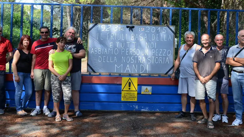 Basaldella 18-8-2015 chiusura definitiva caertiera verde romanello @ Petrussi foto Massimo Turco