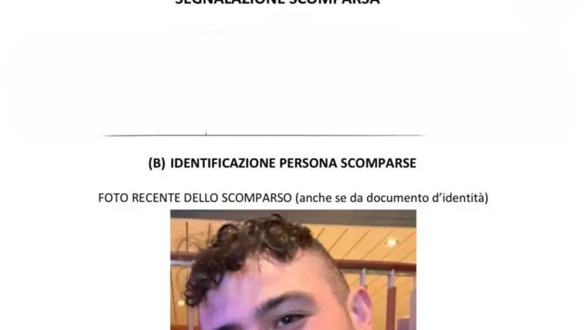 19enne scomparso da Arzachena dal 3 giugno