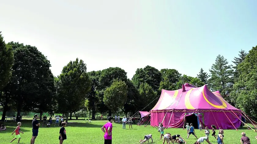 Un tendone sarà allestito per Mittelfest al Parco della Lesa