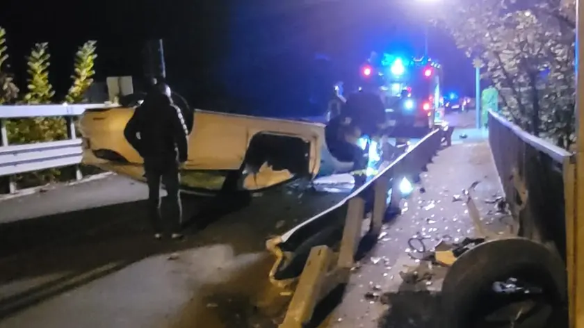 L'incidente a Rodeano Alto