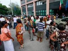 MANIFESTAZIONE EXTRACOMUNITARI IN PREFETTURA PN