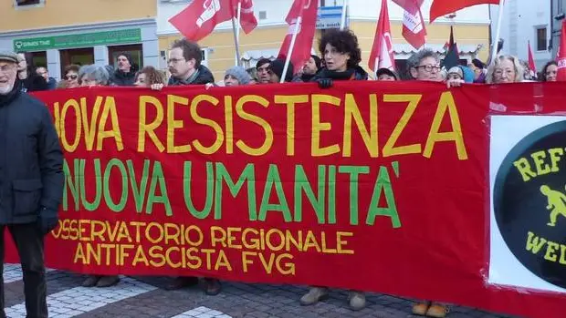 Bumbaca Gorizia 16_12_2017 Manifestazione Forum pro profughi © Fotografia di Pierluigi Bumbaca