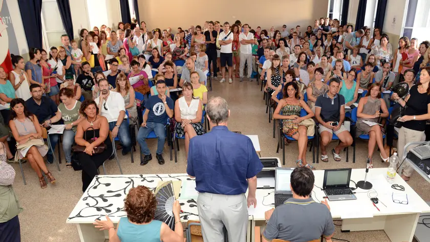 Udine 6 Agosto 2015 assunzione insegnanti © Petrussi Foto Press Turco Massimo