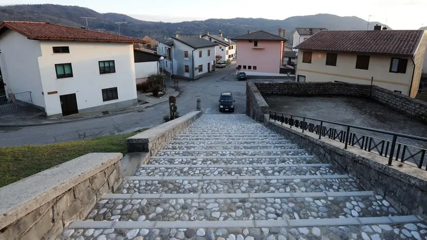 Lusevera 20 Gennaio 2015. Varie del paese. © Petrussi Foto Press
