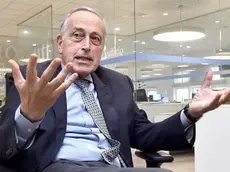 Giancarlo Abete, 73 anni, presidente della Lega Nazionale dilettanti al Messaggero Veneto