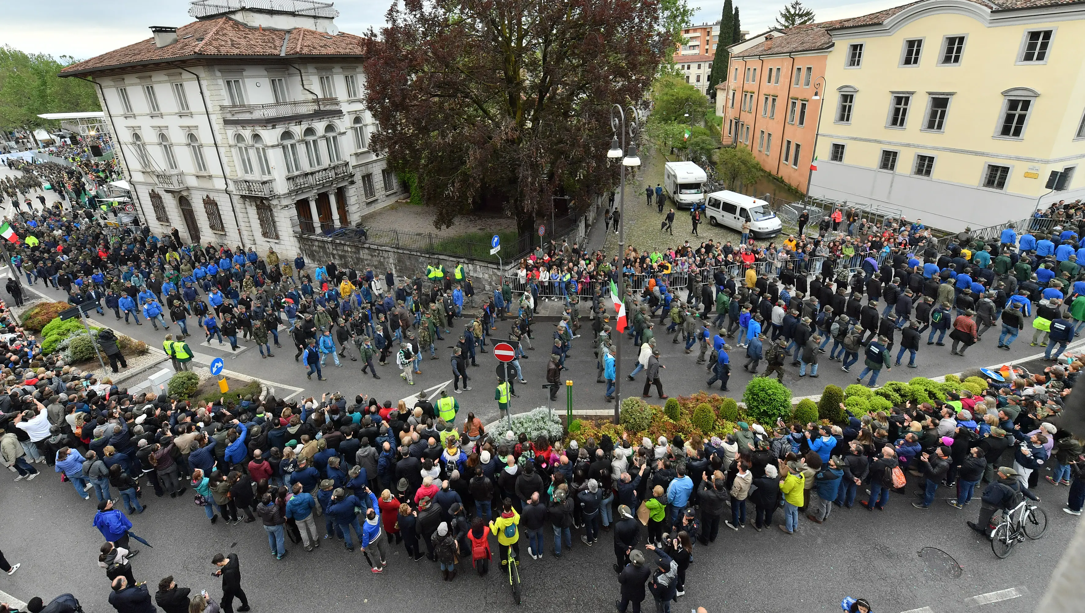 Udine 14 Maggio 2023. Sfilata Adunata Alpini. © Foto Petrussi
