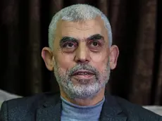 epa11531416 (FILE) Hamas Gaza leader Yahya Al Sinwar attends a press conference after Hamas announcing his victory in Gaza City, Gaza Strip, 10 March 2021 (reissued 06 August 2024). On 06 August 2024 Hamas announced that Senior Hamas leader in Gaza Strip Yahya Al-Sinwar, became the group's new political leader following the assassination of Hamas leader Ismail Haniyeh in Tehran on 31 July 2024. EPA/MOHAMMED SABER *** Local Caption *** 56754685