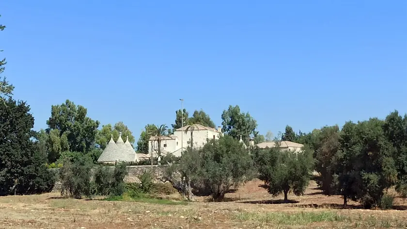 Masseria Beneficio a Ceglie Messapica dove soggiorna la premier Meloni