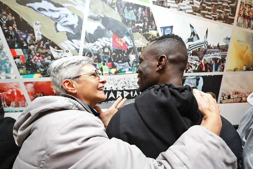 Udine 22 Novembre 2018 Inaugurazione locale tifosi curva nord © Petrussi - Bressanutti