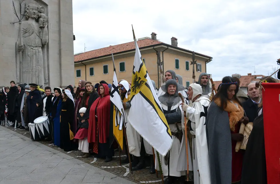 Gemona 6 gennaio 2016 tallero corteo © Petrussi Foto Press - Massimo Turco