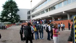 ANTEPRIMA UDINE 15-09-2008 primo giorno di scuola superiori udine