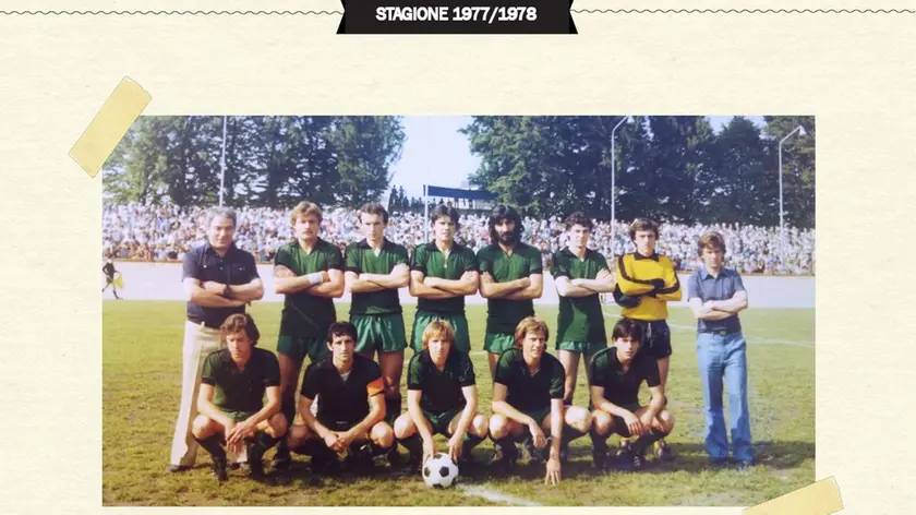 La formazione del Pordenone stagione 1977/1978