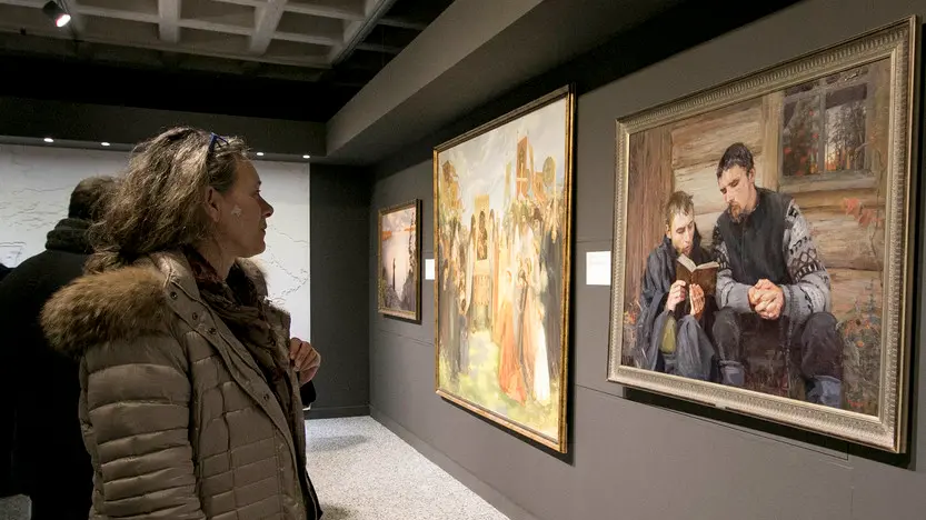 Bonaventura Monfalcone-18.02.2019 Inaugurazione mostra sull'arte russa-Palazzo Meizlik-Aquileia-foto di Katia Bonaventura