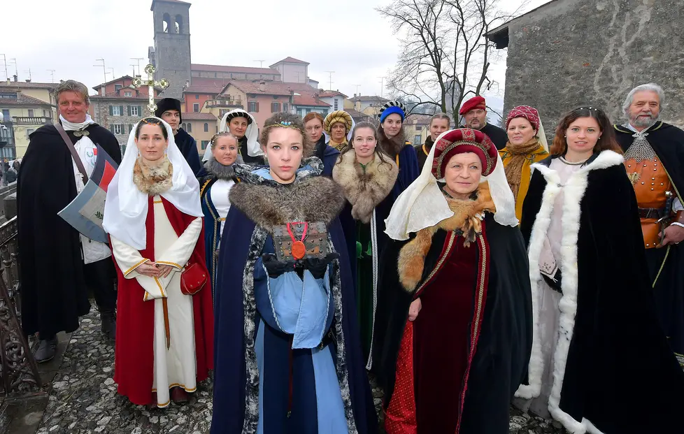 Cividale 6 Gennaio 2018. Rievocazione storica. © Foto Petrussi