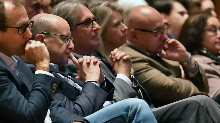 Udine 22 ottobre 2017 Teatro Nuovo Giovanni da Udine Lezioni di storia con il prof Canfora. Copyright Foto Petrussi / Ferraro Simone