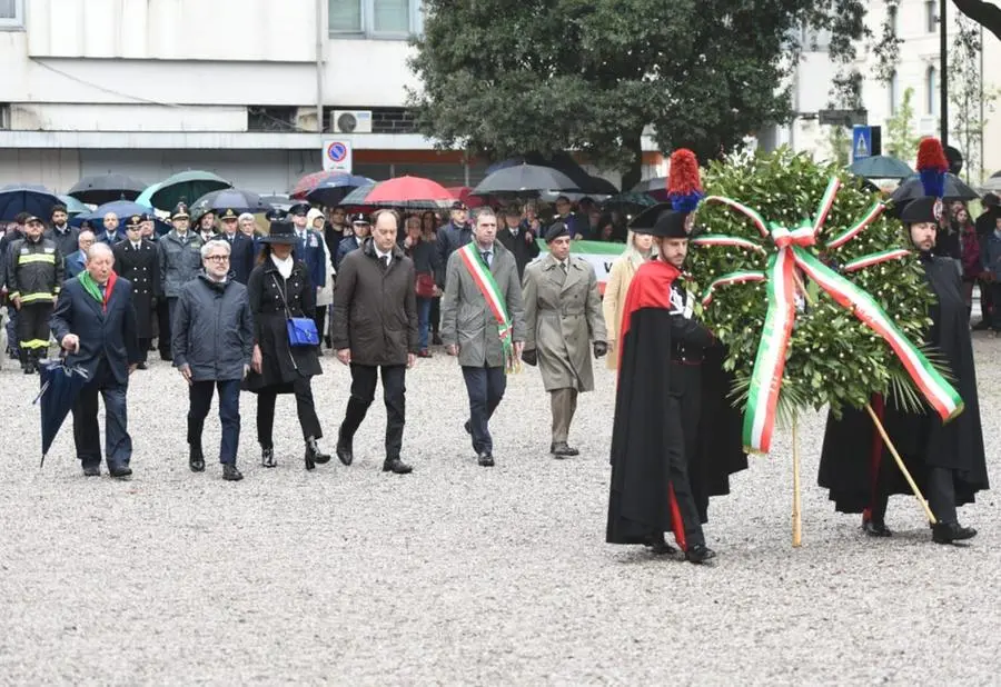 Il corteo a Pordenone (Foto Brisotto/Petrussi)