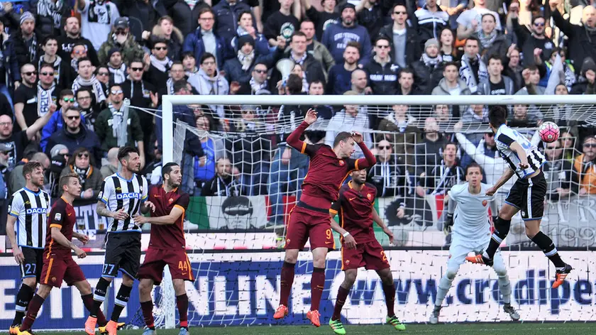 Udine, 13 marzo 2016 Serie A TIM 2015/2016, 29¡ giornata. Udinese vs Roma. Nella foto Copyright Foto Petrussi / Ferraro Simone