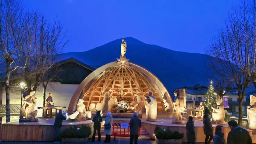 Il presepe ritornato a Sutrio