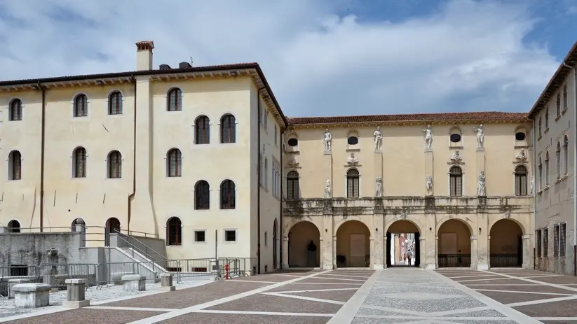 Una veduta di Palazzo Ragazzoni a Sacile