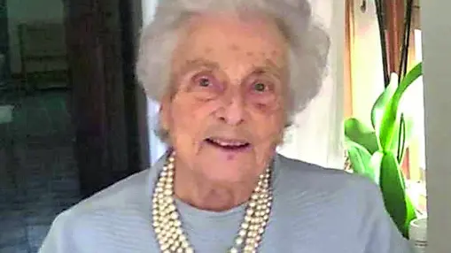 Un ritratto recente della professoressa Giuseppina Bianchi