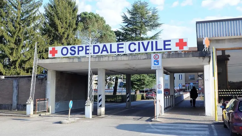 Cividale 26 Febbraio 2014. Ospedale civile e Pronto Soccorso. Telefoto Copyright Petrussi Foto Press - Diego Petrussi