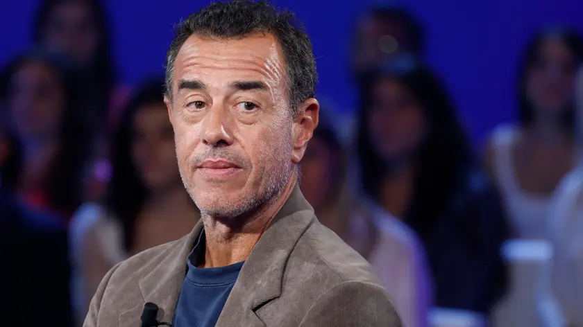 Matteo Garrone durante la prima puntata della nuova edizione della trasmissione televisiva in onda su Rai Uno, Domenica in, Roma 17 settembre 2023. ANSA/FABIO FRUSTACI