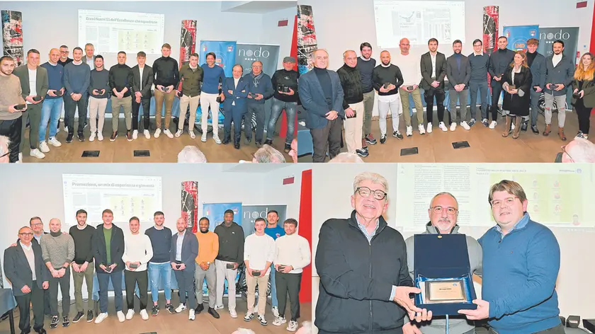 Le immagini del Premio “I Nostri 11” del Messaggero Veneto che al ristorante “Al Nodo” di Codroipo