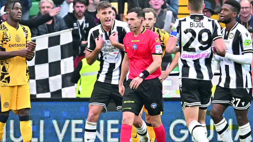 Udine 28 Settembre 2024. Calcio Serie A. Udinese vs Inter. © Foto Petrussi 2024