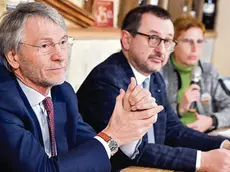 Da sinistra Maran, Rosato e Bonemazzi