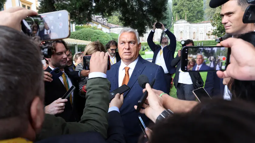 Prime Minister of Hungary Viktor Orban on the first day of the 50th Ambrosetti Forum "Intelligence on the world Europe, and Italy, the scenario of today and tomorrow for competitive strategies" in Cernobbio, Italy, 06 September 2024 ANSA / MATTEO BAZZI