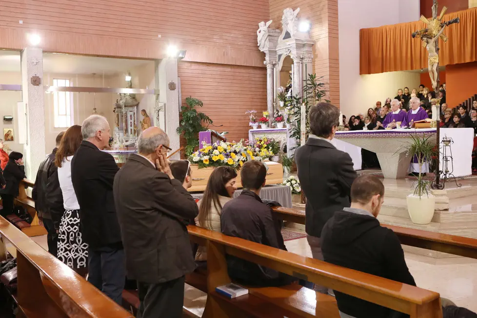 Pasian di Prato 28 Marzo 2017 Funerale Matteo Lesa copyright Petrussi/Bressanutti