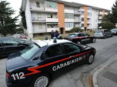 Udine 11 febbraio 2012.Omicidio in un appartamento. Un adonna residente in via Val Meduna 2 accoltella il compagno..Telefoto Copyright Foto PFP / Ferraro Simone