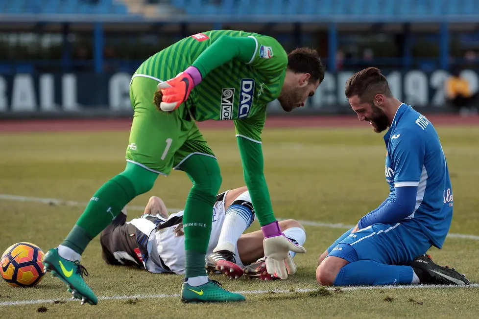 Partita Empoli Udinese, Empoli attaccante Levan Mchedlidze - Foto Carlo Sestini
