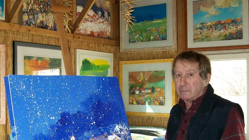 L’artista Dario Bruno