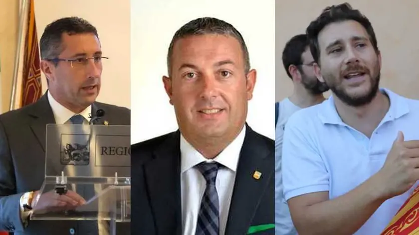 Da sinistra Forcolin, Montagnoli e Barbisan