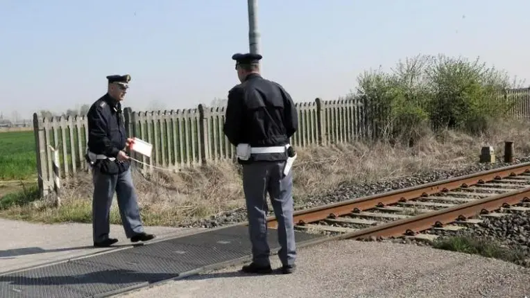 Rilievi della Polizia ferroviaria (foto d'archivio)