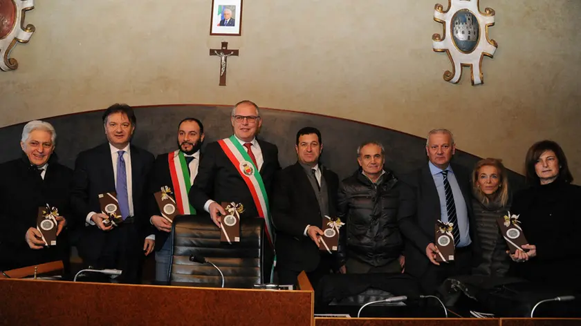 Gemona del Friuli 06 gennaio 2017 conferenza stampa Copyright Petrussi Foto Press Turco Massimo