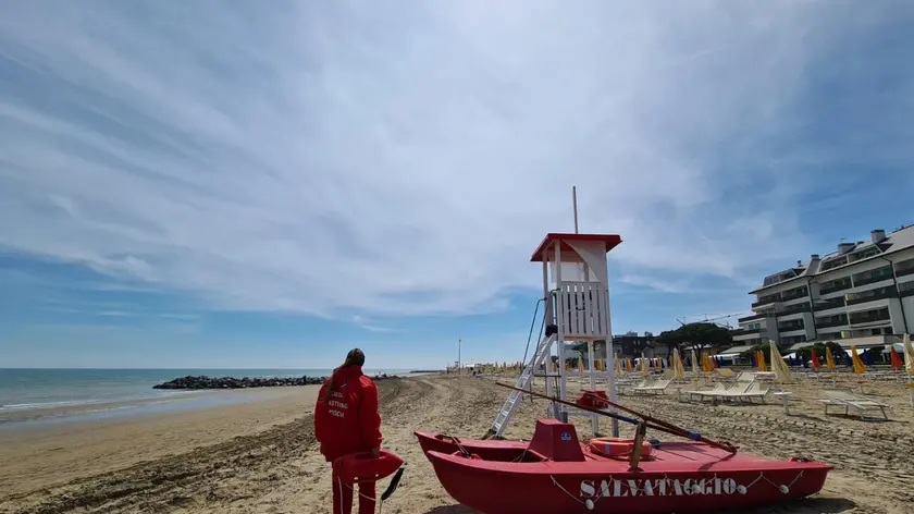 L'arenile di Lignano Sabbiadoro
