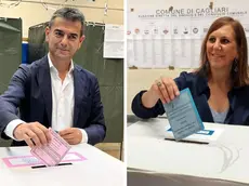 Una combo con Massimo Zedda e Alessandra Zedda. ANSA