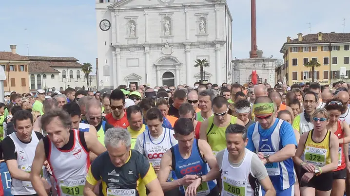 Palmanova 29 marzo 2015. Unesco Cities Marathon 2015. Petrussi Foto Press / Diego Petrussi
