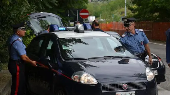 foto diffusa da carabinieri