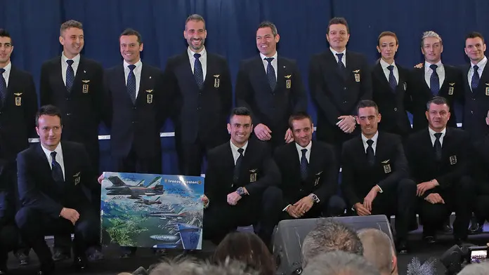 Rivolto 20 Dicembre 2017 Presentazione poster frecce tricolori © Bressanutti - Petrussi