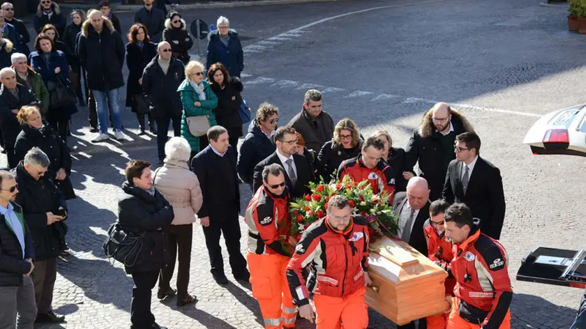 San Daniele 01 marzo 2016 funerale Petrussi Foto Turco Massimo
